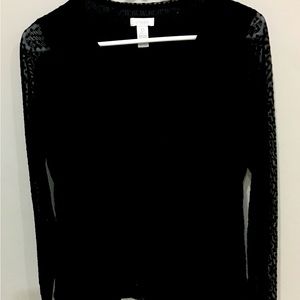 Black Polka Dot Blouse